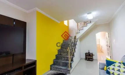 Sobrado com 3 dormitórios à venda, 245 m² por R$ 880.000,00 - Jardim Rina - Santo André/SP