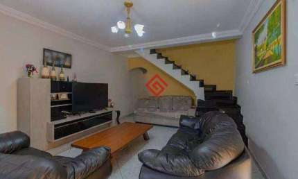 Sobrado com 3 dormitórios à venda, 205 m² por R$ 650.000,00 - Parque Novo Oratório - Santo André/SP