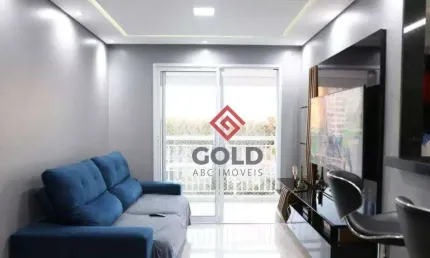 Apartamento com 2 dormitórios à venda, 64 m² por R$ 690.000,00 - Campestre - Santo André/SP
