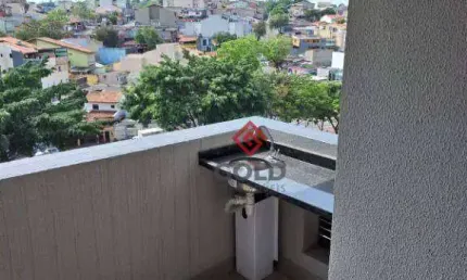 Apartamento com 2 dormitórios à venda, 39 m² por r$ 280.000,00 - parque erasmo assunção - santo andré/sp