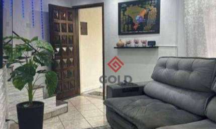 Sobrado com 3 dormitórios à venda, 220 m² por R$ 750.000,00 - Nova Gerty - São Caetano do Sul/SP