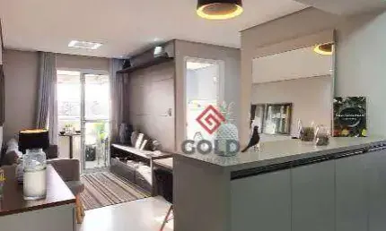 Apartamento com 2 dormitórios à venda, 55 m² por R$ 338.500,00 - Vila Tibiriçá - Santo André/SP