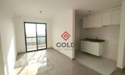 Apartamento com 2 dormitórios para alugar, 57 m² por R$ 3.288/mês - Santa Maria - Santo André/SP