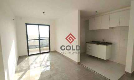 Apartamento com 2 dormitórios para alugar, 57 m² por R$ 3.288/mês - Santa Maria - Santo André/SP