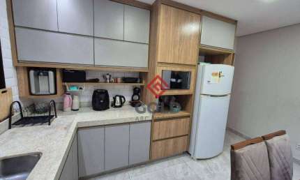 Sobrado com 3 dormitórios à venda, 147 m² por R$ 750.000,00 - Jardim do Estádio - Santo André/SP