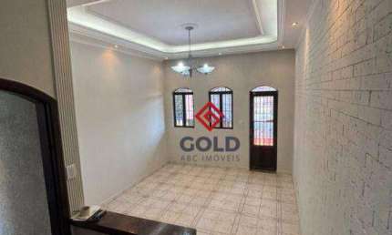 Sobrado com 3 dormitórios para alugar, 225 m² por R$ 3.966,86/mês - Parque das Nações - Santo André/SP