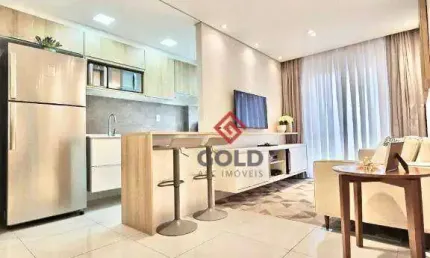 Apartamento com 2 dormitórios à venda, 54 m² por r$ 385.000,00 - parque das nações - santo andré/sp