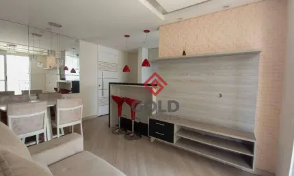 Apartamento com 2 dormitórios à venda, 50 m² por r$ 380.000,00 - utinga - santo andré/sp