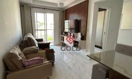 Apartamento com 2 dormitórios à venda, 57 m² por R$ 415.000,00 - Vila Curuçá - Santo André/SP