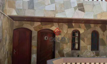 Sobrado com 4 dormitórios, 353 m² - venda por R$ 735.000,00 ou aluguel por R$ 5.697,44/mês - Vila Curuçá - Santo André/SP