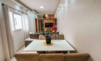 Apartamento com 2 dormitórios à venda, 56 m² por R$ 350.000,00 - Utinga - Santo André/SP