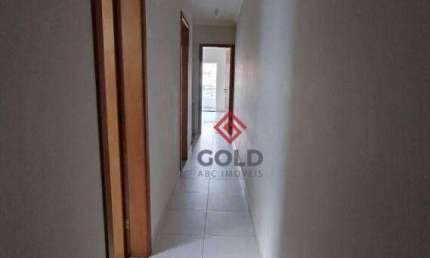 Sobrado com 3 dormitórios para alugar, 120 m² por R$ 4.224,51/mês - Jardim Stella - Santo André/SP
