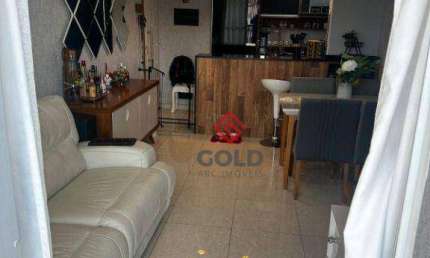 Apartamento com 3 dormitórios à venda, 65 m² por R$ 490.000 - Utinga - Santo André/SP