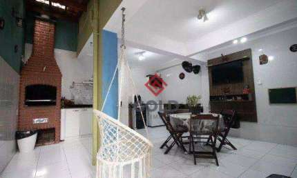 Sobrado, 162 m² - venda por R$ 860.000,00 ou aluguel por R$ 4.560,00/mês - Campestre - Santo André/SP