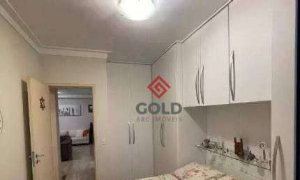 Apartamento com 3 dormitórios à venda, 77 m² por R$ 660.000,00 - Paraíso - Santo André/SP