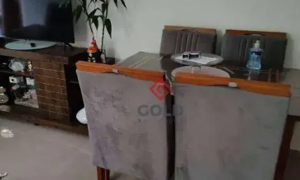 Cobertura com 2 dormitórios à venda, 86 m² por R$ 450.000,00 - Vila Scarpelli - Santo André/SP
