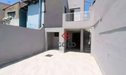 Casa com 2 dormitórios para alugar, 134 m² - Vila Curuçá - Santo André/SP