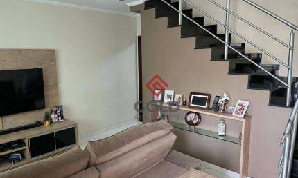 Sobrado com 3 dormitórios à venda, 154 m² - Vila Santa Teresa - Santo André/SP
