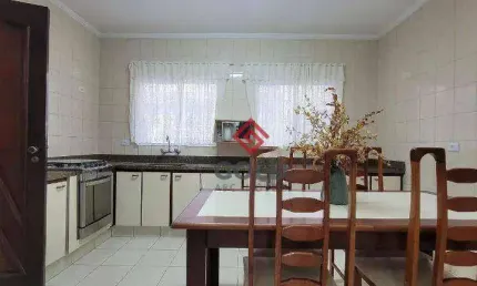 Sobrado com 3 dormitórios, 239 m² - venda por R$ 730.000,00 ou aluguel por R$ 4.403,00/mês - Jardim Alvorada - Santo André/SP