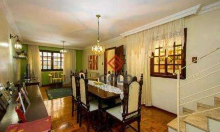 Sobrado com 3 dormitórios para alugar, 180 m² - Vila Curuçá - Santo André/SP