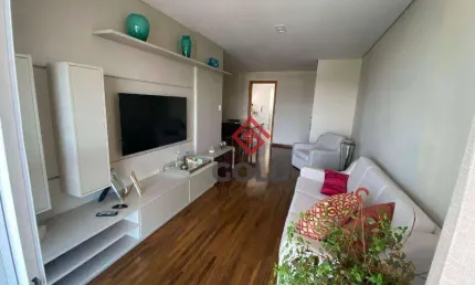 Apartamento com 3 dormitórios à venda, 110 m² - jardim - santo andré/sp