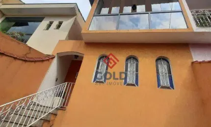 Sobrado com 3 dormitórios à venda, 201 m² por R$ 799.000,00 - Vila Curuçá - Santo André/SP