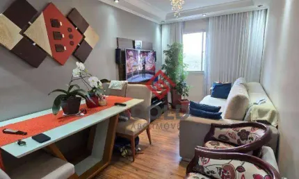 Apartamento com 2 dormitórios à venda, 51 m² - Parque das Nações - Santo André/SP