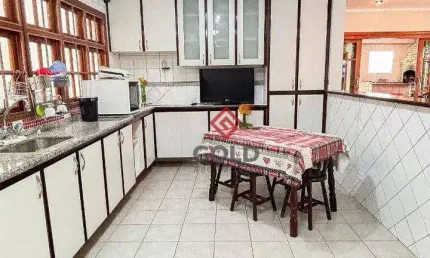 Sobrado com 3 dormitórios, 338 m² - venda por ou aluguel - Campestre - Santo André/SP