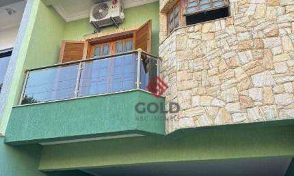 Casa com 3 dormitórios, 195 m² - venda por R$ 1.120.000,00 ou aluguel por R$ 8.134,00/mês - Vila Camilópolis - Santo André/SP