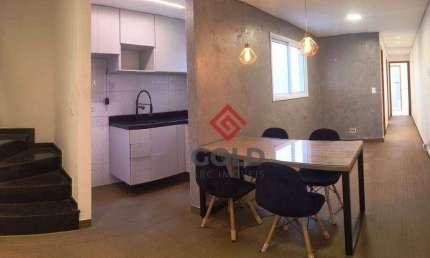 Cobertura, 84 m² - venda por R$ 460.000,00 ou aluguel por R$ 2.783,00/mês - Vila Camilópolis - Santo André/SP