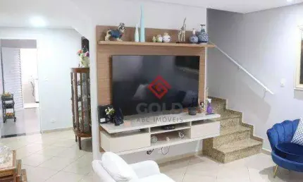 Casa com 3 dormitórios à venda, 110 m² por r$ 950.000,00 - santa maria - são caetano do sul/sp