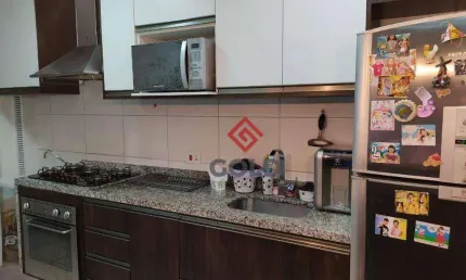 Apartamento à venda no Pátio Boulevard com varanda gourmet, em Santo André.