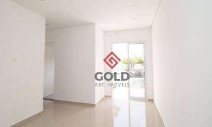 Apartamento com 2 dormitórios para alugar, 50 m² por R$ 2.988,00/mês - Vila Guiomar - Santo André/SP