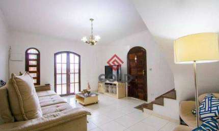 Sobrado com 3 dormitórios à venda, 278 m² por R$ 901.000,00 - Vila Valparaíso - Santo André/SP