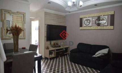 Sobrado com 2 dormitórios à venda, 78 m² por R$ 530.000,00 - Utinga - Santo André/SP