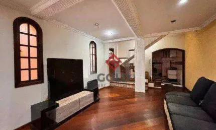 Sobrado com 3 dormitórios para alugar, 350 m² por R$ 4.255,00/mês - Vila Eldízia - Santo André/SP