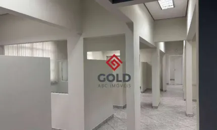 Andar corporativo para alugar, 160 m² por r$ 8.190,00/mês - centro - santo andré/sp