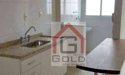 Apartamento com 2 dormitórios, 54 m² - venda por R$ 380.000,00 ou aluguel por R$ 2.490,00/mês - Parque das Nações - Santo André/SP
