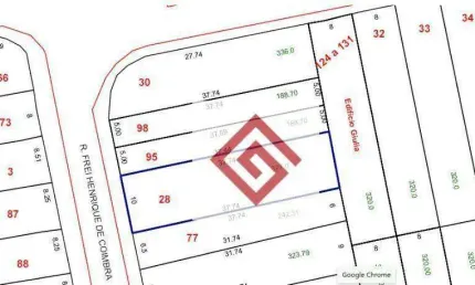 Terreno, 387 m² - venda por R$ 1.262.600,00 ou aluguel por R$ 4.594,00/mês - Santa Teresinha - Santo André/SP
