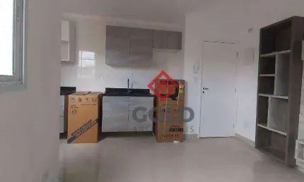 Apartamento com 2 dormitórios para alugar, 45 m² por R$ 2.508,50/mês - Vila São Pedro - Santo André/SP
