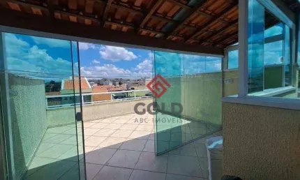Cobertura com 2 dormitórios à venda, 70 m² por R$ 320.000,00 - Parque Erasmo Assunção - Santo André/SP