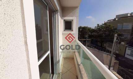 Apartamento para alugar, 82 m² por R$ 2.552,37/mês - Vila Valparaíso - Santo André/SP