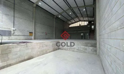 Galpão para alugar, 355 m² por r$ 13.100,00/mês - vila carlina - mauá/sp