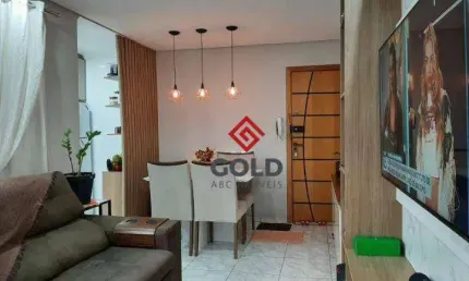 Cobertura com 3 dormitórios à venda, 220 m² por R$ 510.000,00 - Parque Erasmo Assunção - Santo André/SP