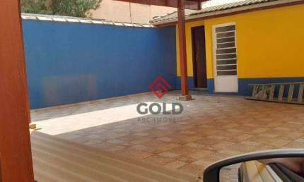 Casa com 3 dormitórios para alugar, 130 m² por R$ 5.500,00/mês - Vila Pires - Santo André/SP