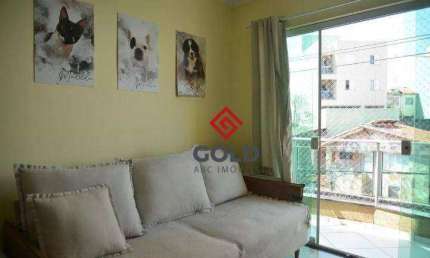 Cobertura com 3 dormitórios à venda, 154 m² por R$ 600.000,00 - Parque das Nações - Santo André/SP