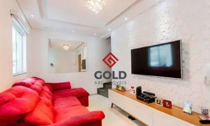 Cobertura com 2 dormitórios à venda, 112 m² por R$ 450.000,00 - Parque Novo Oratório - Santo André/SP