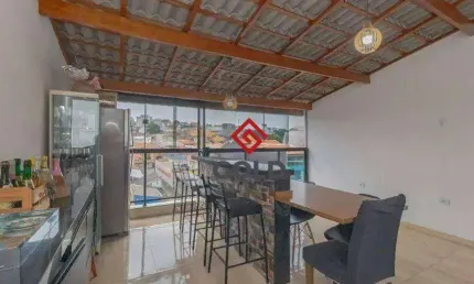 Cobertura com 2 dormitórios à venda, 90 m² por R$ 498.000,00 - Parque Capuava - Santo André/SP