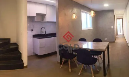 Cobertura com 2 dormitórios, 84 m² - venda por R$ 460.000,00 ou aluguel por R$ 2.633,00/mês - Vila Camilópolis - Santo André/SP