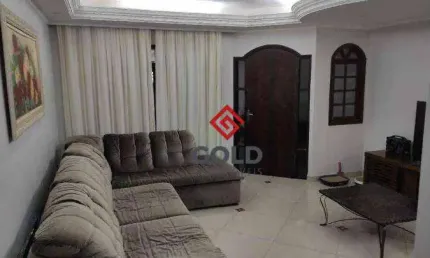 Sobrado com 4 dormitórios para alugar, 150 m² por R$ 4.370,83/mês - Parque Oratório - Santo André/SP